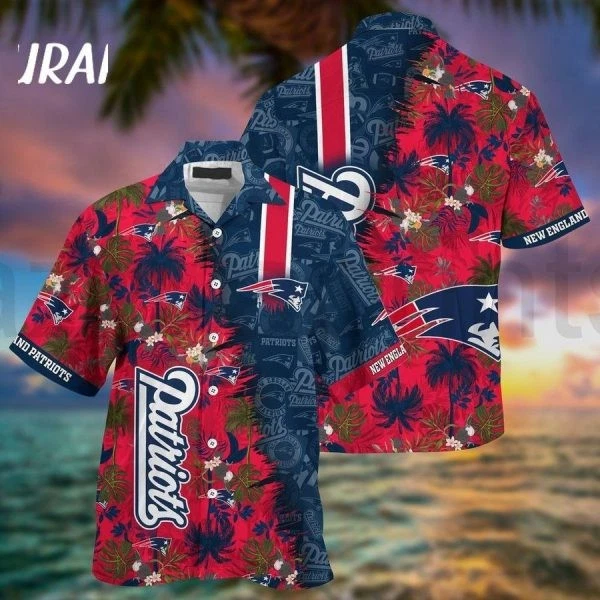 Summer New England Patriots Hawaiian Shirt
