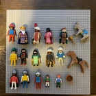 Playmobil Geobra Lucky Rare🍀 15 Lot Of People & Accessories Vintage 1974-now #5