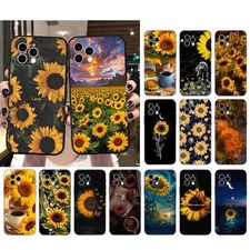 For iPhone 17 Air 17 16 Pro Max 15 14 13 13mini 12 11 XR XS Phone Case sunflower