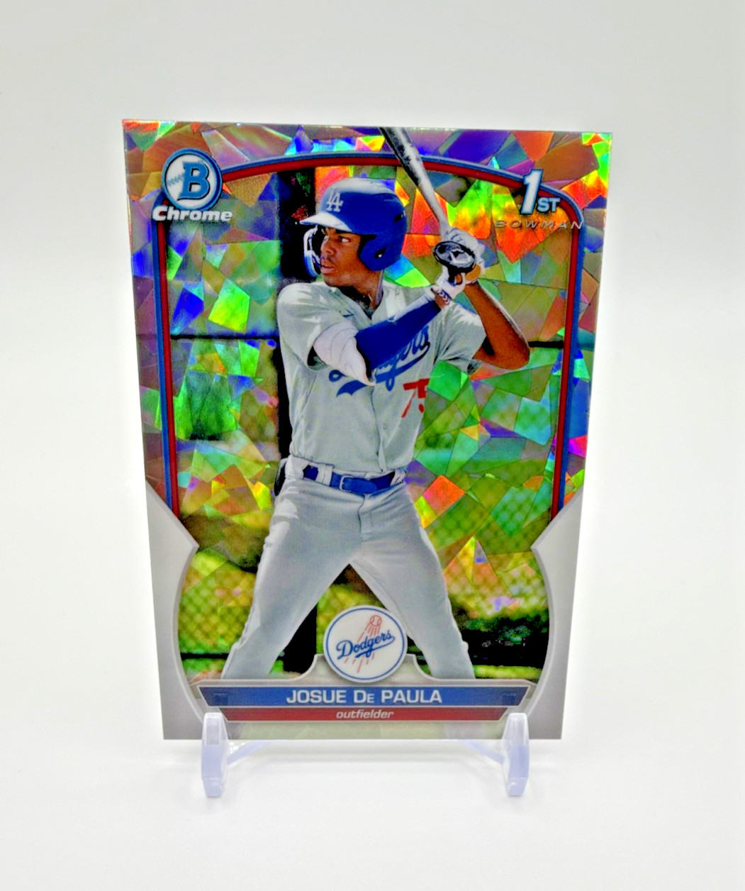 2023 Bowman - Chrome Prospects Josue De Paula #BCP-111 Atomic Refractor (RC)💎