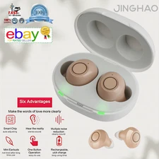 Rechargable,Hearing Aids，Lightweight, Adjustable 6 sound Volume，Long use time