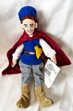 VTG Walt Disney Store Exclusive Snow White Prince 9" Beanbag Beanie Plush NWT