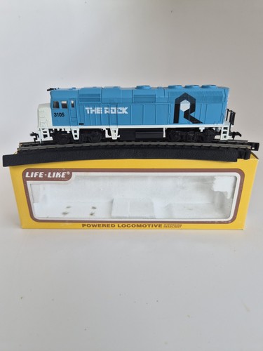 Locomotora Life Like 8247 escala HO The Rock F-40 #3105 motor en caja probado funciona | Condition: Used