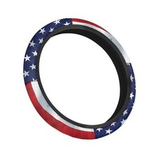 Golf Cart Steering Wheel Covers Stretch Golf Cart Accessories Club Car USA Flag