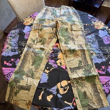 Vintage NWOT 80s Liberty RealTree Camo Hunting Pants Size Mens 38x34 USA