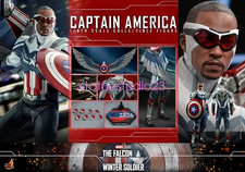 Hot Toys TMS040 The Falcon and The Winter Soldier 1/6 Scale Captain America Toy