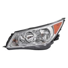 Headlight Left Halogen Chrome Buick Lacrosse 2010-2013 22743218 Headlight Left Halogen Chrome Buick Lacrosse 2010-2013 22743218