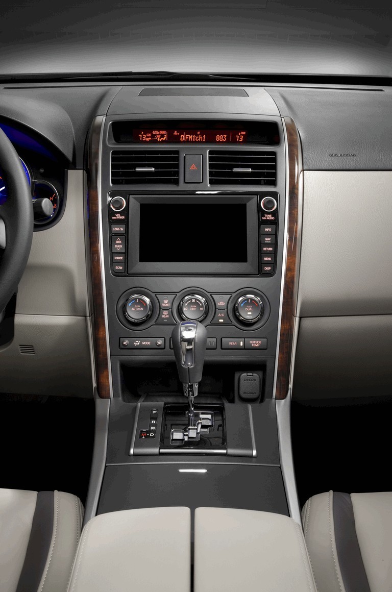 2011-2012 Mazda CX9 Radio Trim Bezel w/ AC Vents & includes climate control unit