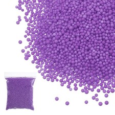 Foam Beads 2.5-3mm Foam Balls Mini Foam Balls Purple