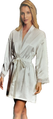 Andra Kimono und Tanktop Sinnlich Farbe Seide Größe III Kurz und Leicht für Braut