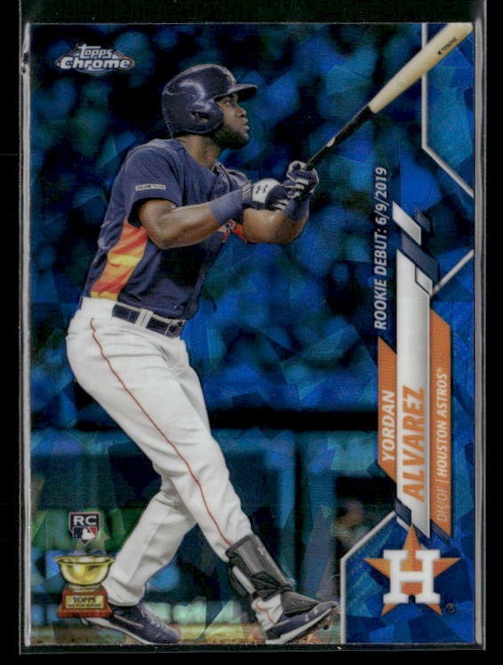 2020 Topps Chrome Update Sapphire Edition #U-300 Yordan Alvarez Houston Astros