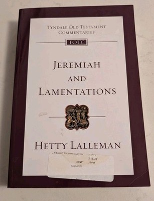 Jeremiah and Lamentations: An Introduction and Commentary (Volume 21)... 