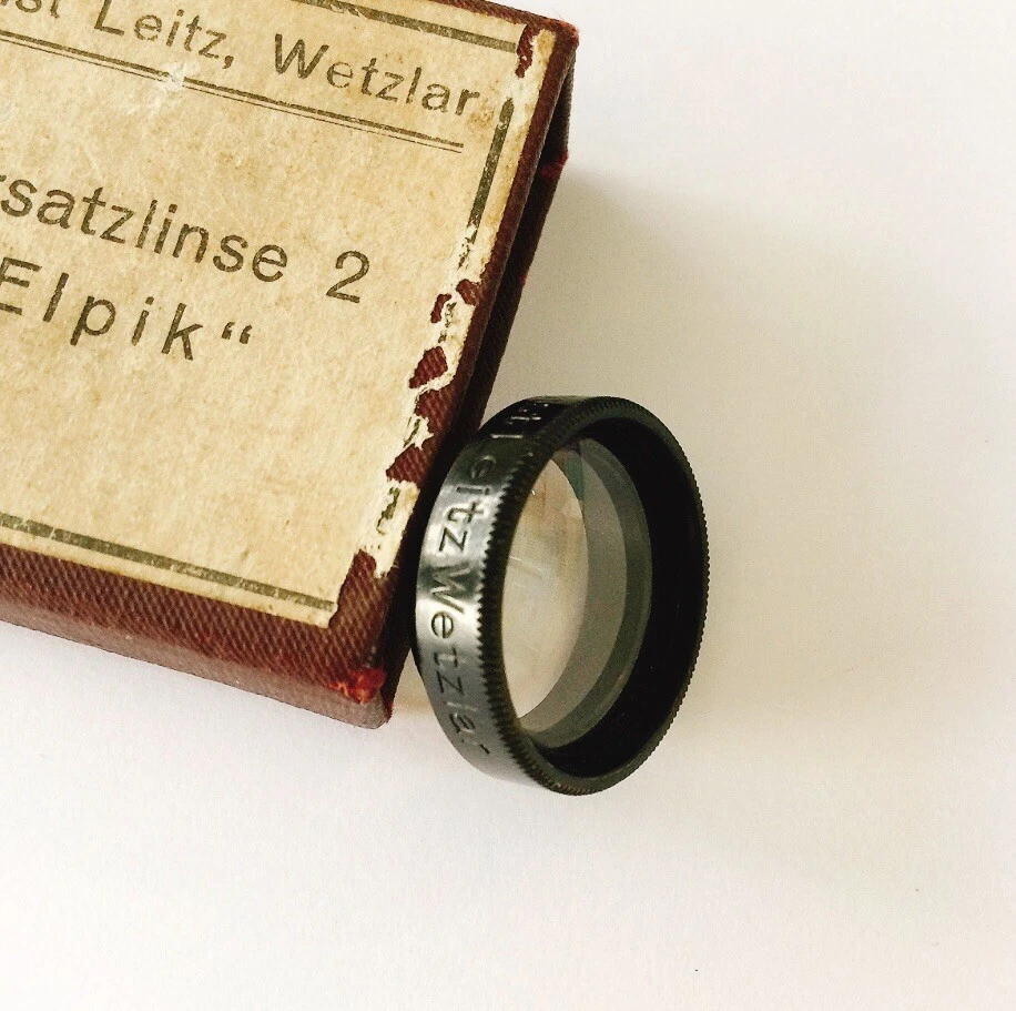 Leica Ernst Leitz Wetzlar Vorsatzlinse2 Elpik Close up Lens for Elmar 50mm f/3.5 - Image 3 of 4
