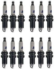 Set Of 12 Spark Plugs AcDelco For Bentley Continental 6.0L W12 2004-2012