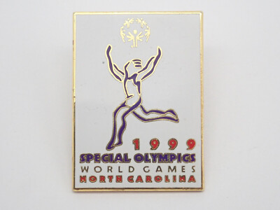 Special Olympics World Games North Carolina 1999 Vintage Lapel Pin