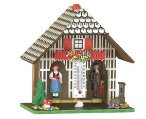 Wetterhaus aus Holz Wetterhäuschen Holzhaus NEU