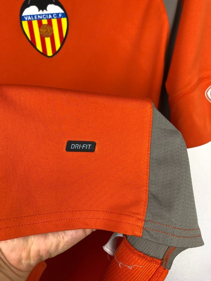 Vintage Nike Valencia Football Shirt Total90 Soccer Jersey Train Mens