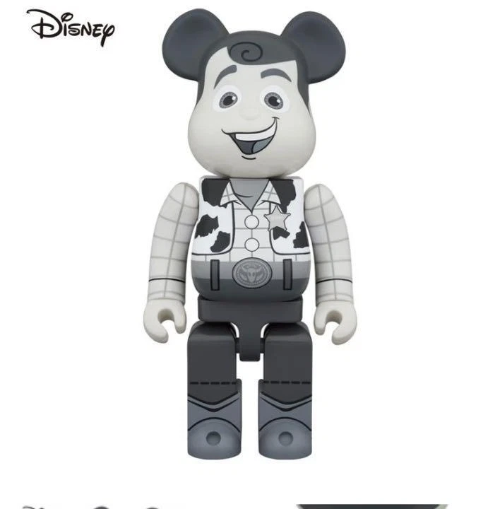 BE@RBRICK WOODY B&W Ver. 1000% Toy Story