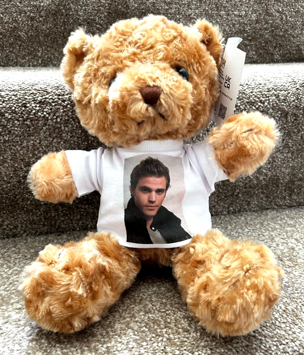 STEFAN SALVATORE Vampire Diaries PAUL WESLEY TEDDY BEAR