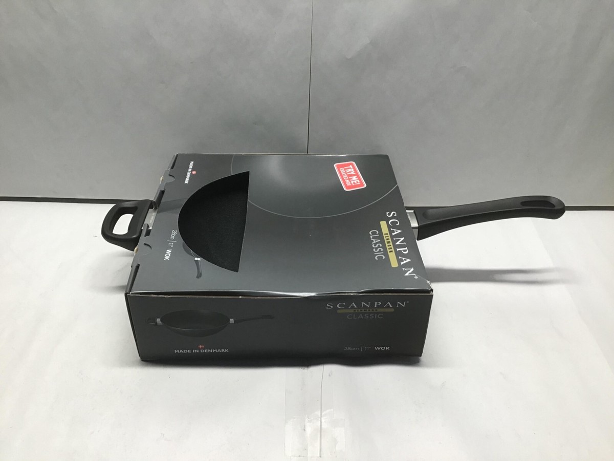 Scanpan Classic Try Me Wok 28 Cm – Mit Keramik-Titan Antihaft, Ofenfest & Spülmaschinengeeignet