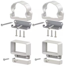 Traditional/Williamsburg White Line Bracket Kit (4-Piece)