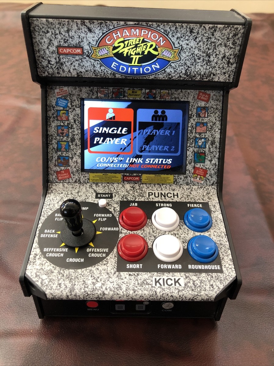 My Arcade Street Fighter II Mini Arcade Champion Edition My Arcade Street Fighter II Mini Arcade Champion Edition