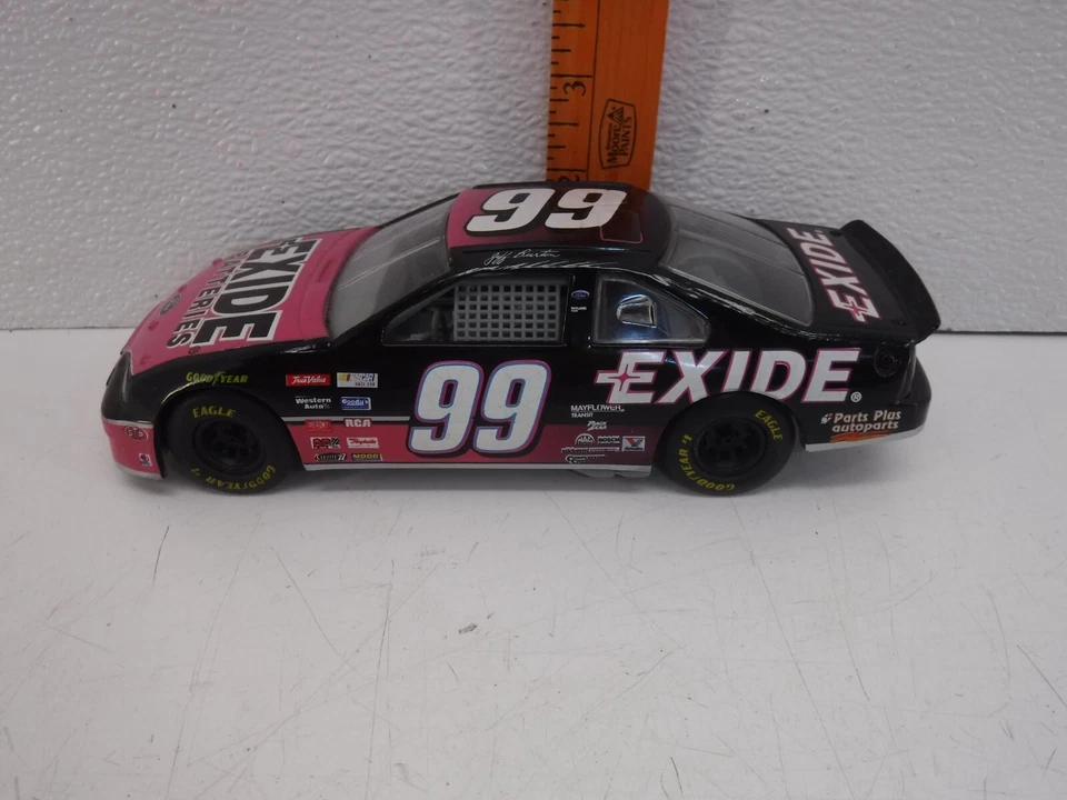 Coche diecast Jeff Burton Racing Champions Exide 1995 # 99 Thunderbird escala 1/18. Foto 3 de 4