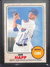 2017 Topps Heritage Real One Autograph #ROA-IH Ian Happ