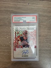 2020 Panini Mosaic Rookie Scripts Joe Burrow PSA 9
