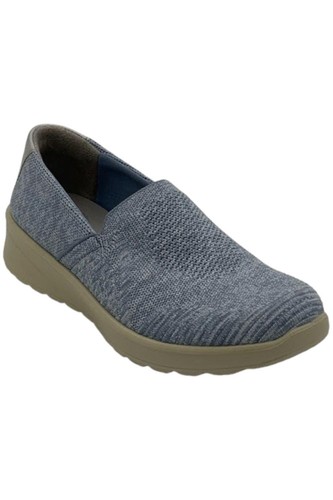 Bzees Getty Knit Slip-On Shoe Morning Sky Blue