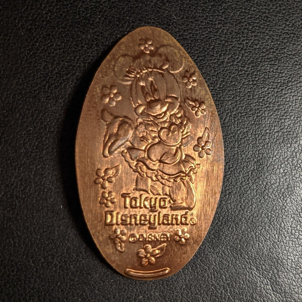MINNIE Maid Tokyo Disneyland - Elongated Token: Tokyo Disney