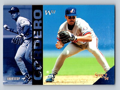 Wil Cordero 1994 Select #81 Montreal Expos