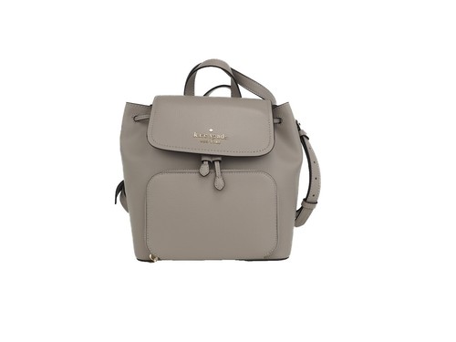 Nevenka Women\'s Backpack‎ Bag Purse Pebbled Faux Leather Bag Solid Light Gray Ulta Beauty Gray Backpack Purse Bag Faux | Mercari main image 4