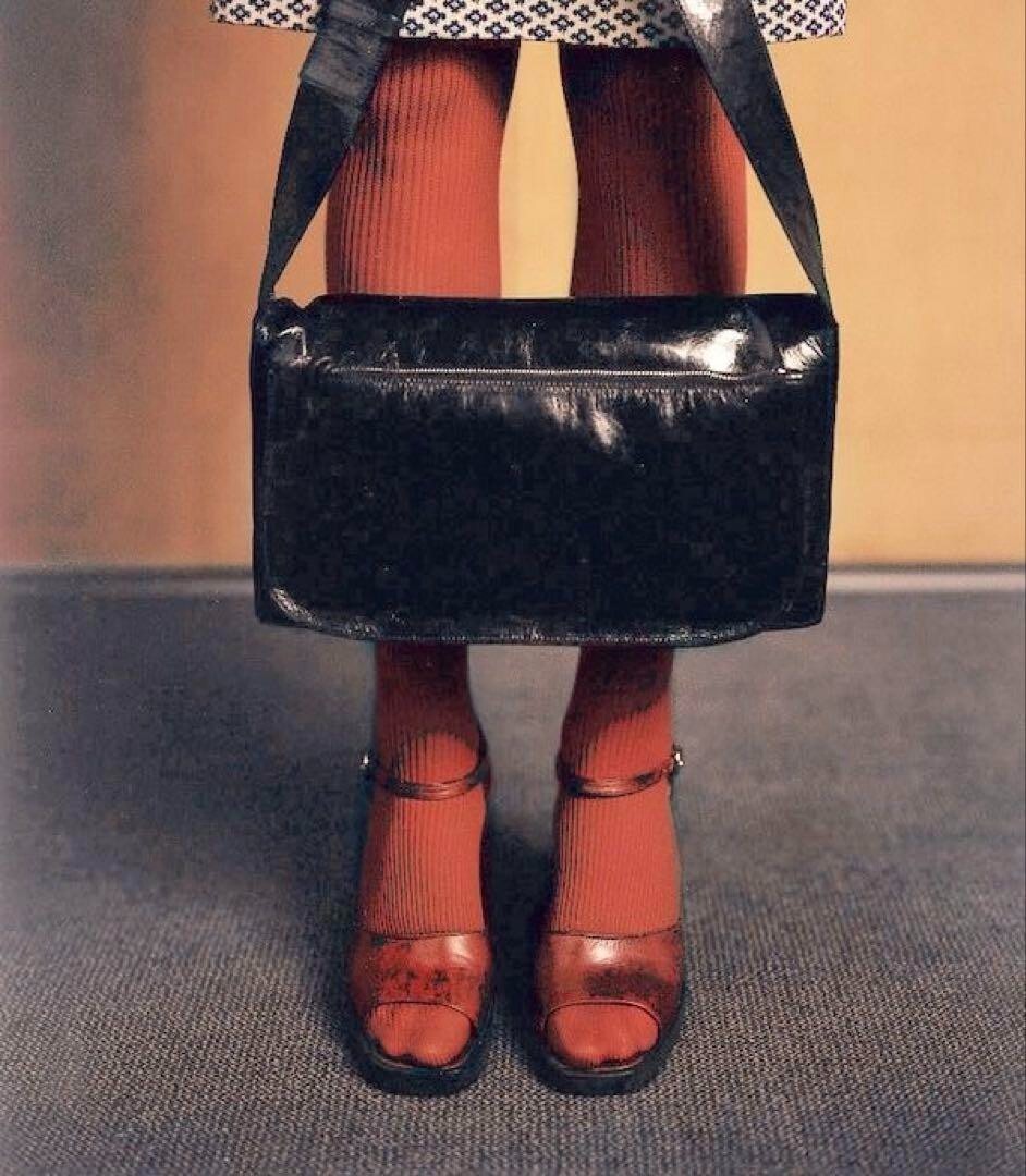 SS1996 MIU MIU LEATHER POCKET BAG