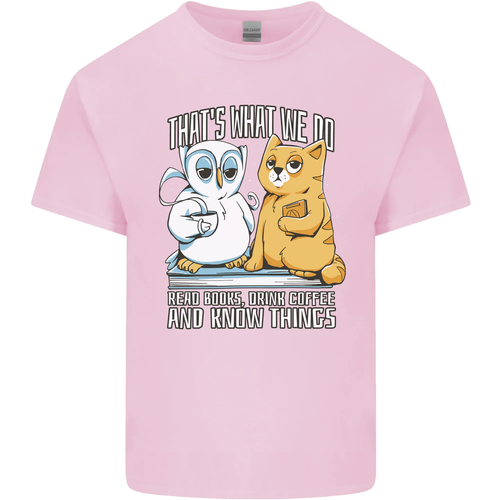 Camiseta De Niños Lector De Libros De Búho Y Gato - Imagen 20 de 67
