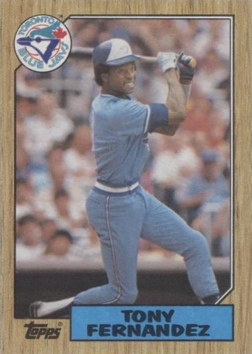 1987 Topps - Tony Fernandez #485 - 1 of 1