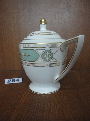 Tetera/tetera Minton IMPERIAL JADE grande de 1,75 pintas sin usar - Imagen 7 de 11