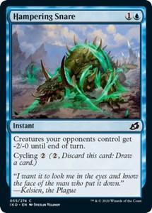 Hampering Snare x4 - Ikoria: Lair of Behemoths - NM-Mint, English - Ikoria: Lair