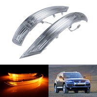 FüR VW Touareg 7L 2007-2010 FlüGel Spiegelblinker AußEnspiegel Blinker OS + NS