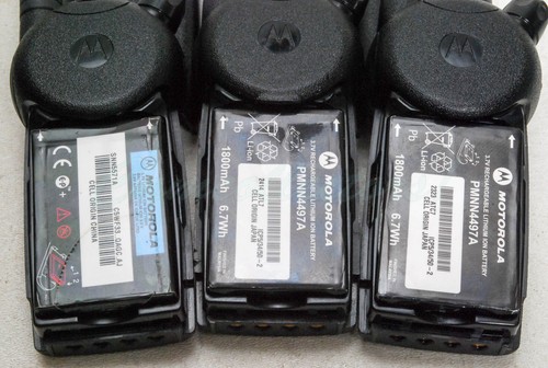 Motorola CLS1110 UHF Business 2-Way Radios Walkie Talkie w/Batteries "SET of 3" - Zdjęcie 7 z 7