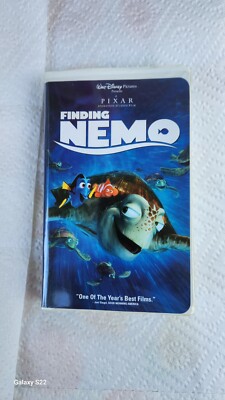 Original 2003 VHS Tape FINDING NEMO Walt Disney Pixar Movie