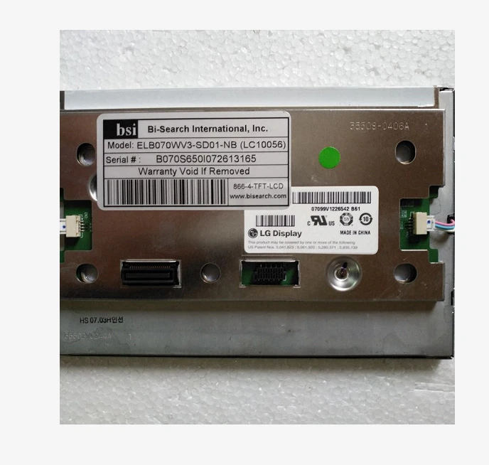 7'' LCD Display Screen LB070WV3 (SD)(01) SD03 for Mercedes Benz W204 E260 2012 - Image 2 of 4