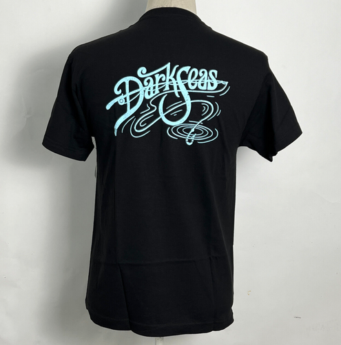 Dark Seas Men's T-Shirt Creek Black Size M NWT Fishing