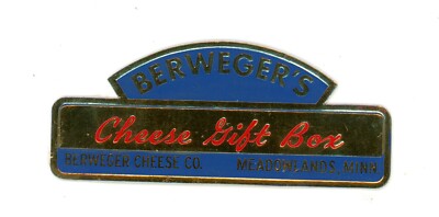 1950's Berweger Cheese Cu Medowlands, MN. #2 Label Poster Stamp F133E