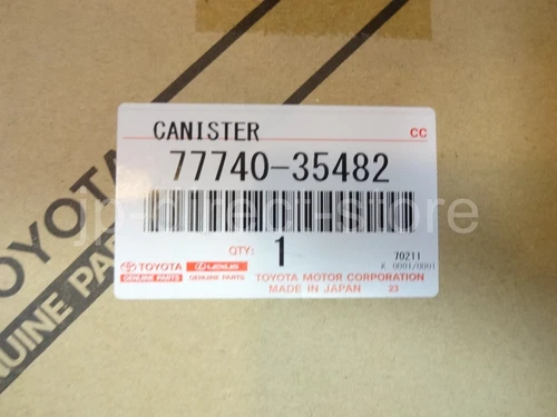 Genuine Toyota 4RUNNER 2001-2002 Emission Vapor Canister 77740-35482 OEM