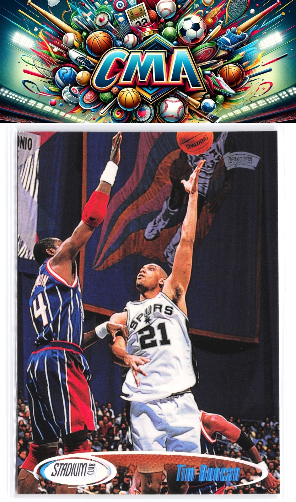 1998-99 Stadium Club #148 Tim Duncan