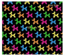 20oz Sublimation Tumbler Wrap Balloon Dogs Ready To Press Heat Transfer