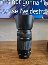 Canon EF 75-300mm II f/4-5.6 Tele Zoom Objekt...