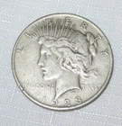 1923 US Peace Silver Dollar $1 Nice Unc.