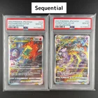 PSA 10 SEQUENTIAL set Charizard 212 Mewtwo 221 SAR VSTAR Universe Pokemon JPN